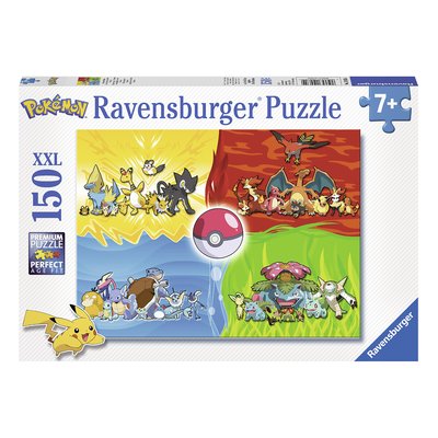 Puzzle XXL les différents Pokémon 150 pièces RAVENSBURGER