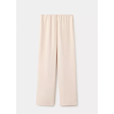 Pantalon droit satiné MANGO