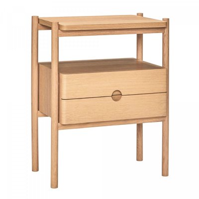 Table de chevet bois tiroirs  Appeal HUBSCH