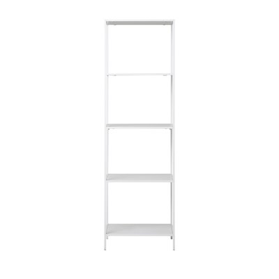Etagère en bois et métal blanc 51x170cm- VITA HOUSE NORDIC