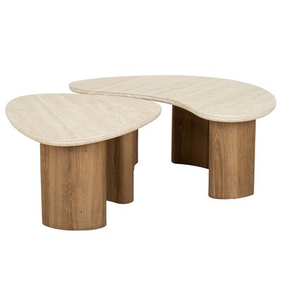 Lot de deux Tables basses - MOHEA LISA DESIGN