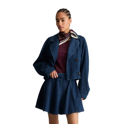 Veste trench courte réalisé avec Orange Fiber MARC O’POLO DENIM