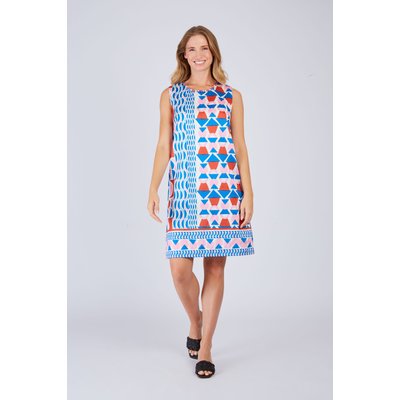 Robe courte imprimée PINEDE DERHY