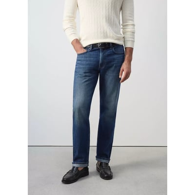 Jean regular fit 100 % coton MANGO MAN