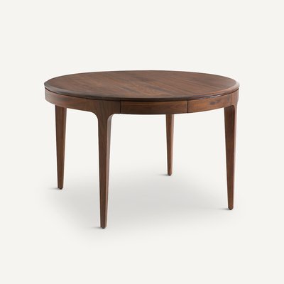 Table ronde extensible, noyer, Sanara AM.PM