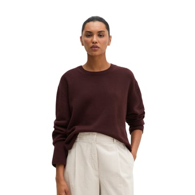 Pull en vrac en laine d'agneau moelleuse MARC O'POLO