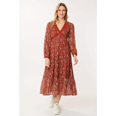 Robe  midi Amanda en voile doublé DERHY