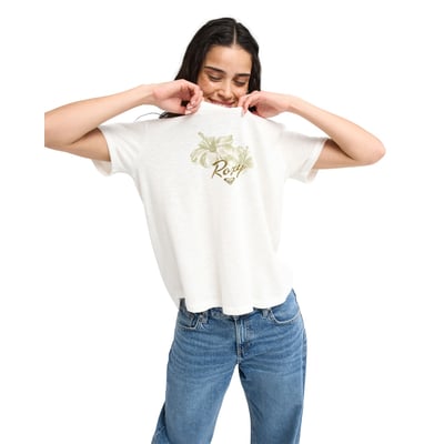 T-Shirt, manches courtes, col rond, . ROXY