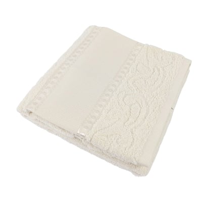 Serviette de toilette à broder éponge toile Aïda LINANDELLE