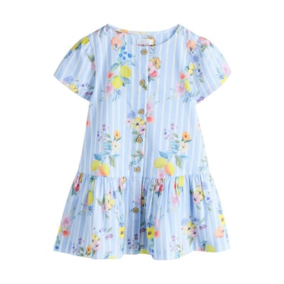 Robe en coton à manches courtes NEXT