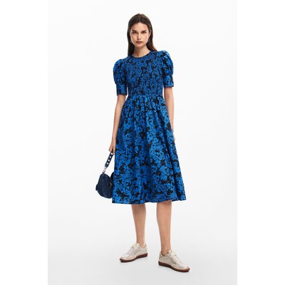 Desigual robe bleue outlet