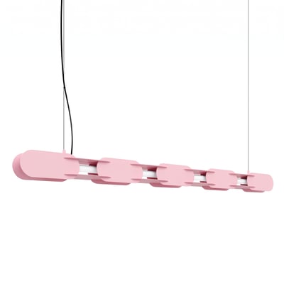 Suspension Acier Rose LED 1 Chain EDEN