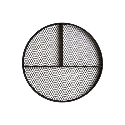 Etagère ronde murale fond grillagé AUBRY GASPARD