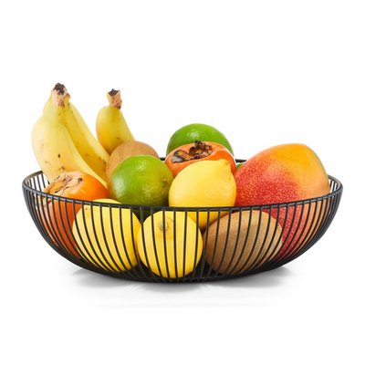 Corbeille à fruits design métal ZELLER PRESENT