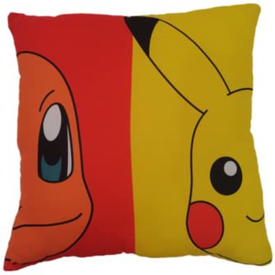 Coussin Décoratif Enfant Pikachu, Carapuce, Salameche et Bulbizzare POKEMON