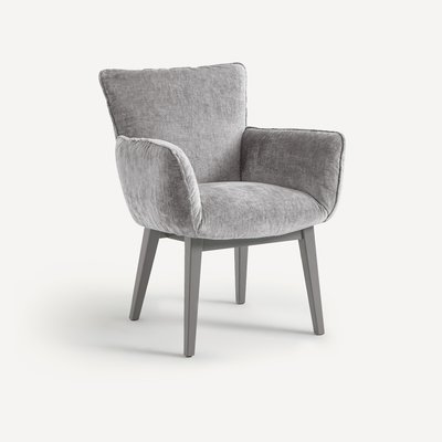 Fluwelen eetkamerstoel Lazy OTTO STUDIO FOR AM.PM