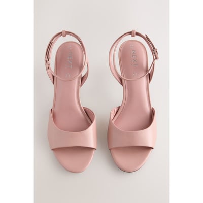 Sandales ouvertes en cuir NEXT