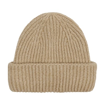 Bonnet beige côtelé ONLY