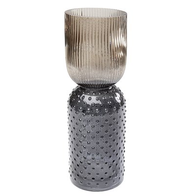 Vase Marvelous Duo marron gris 38cm KARE DESIGN