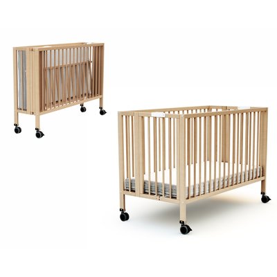 Lit bébé pliant en bois ESSENTIEL AT4