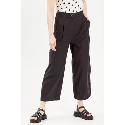 Pantalon large contenant du lin CACHE CACHE