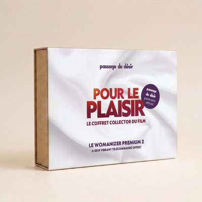 Stimulateur Clitoridien Womanizer "Coffret Officiel du film Pour le Plaisir" WOMANIZER