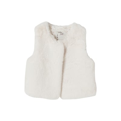 Veste sans manches imitation fourrure VERTBAUDET
