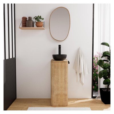 Ensemble meuble lave mains + vasque + miroir TOM MOB IN