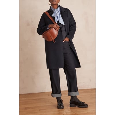 Manteau long LINA en laine Maison 123