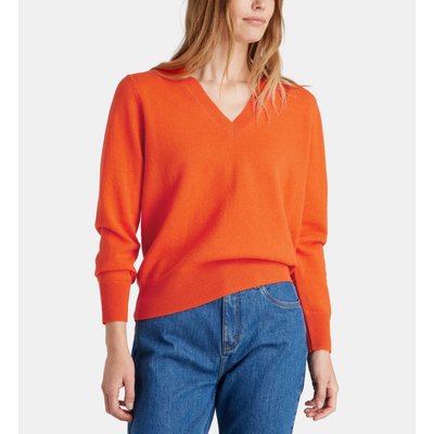 Pull cachemire orange femme shop
