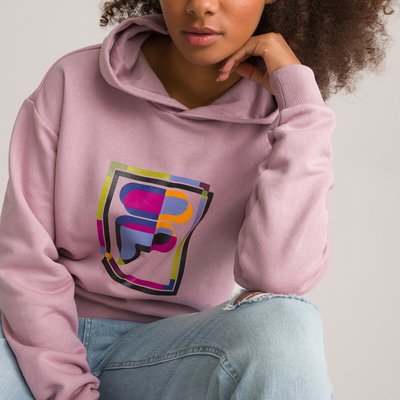Cropped Sweatshirt mit Kapuze FILA