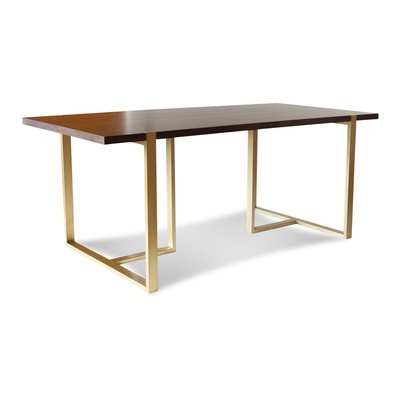 Table de repas en noyer NEUTRA PRODUIT INTERIEUR BRUT