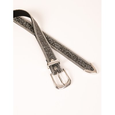 Ceinture avec strass et détails chaînes MORGAN