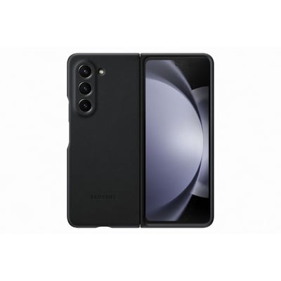 Coque Z Fold 5 Simili Cuir Graphite SAMSUNG