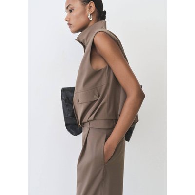 Gilet oversize poches MANGO
