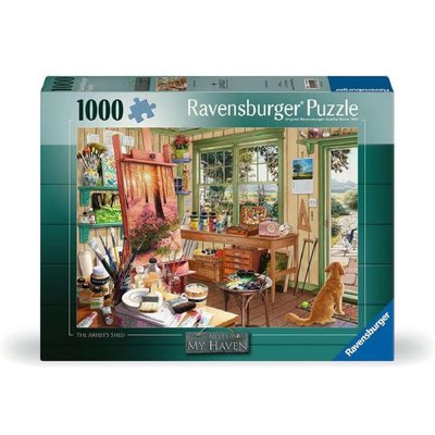 Puzzle L'atelier de l'artiste 1000 pcs RAVENSBURGER