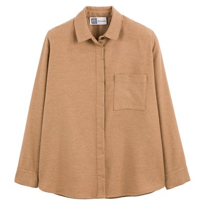 Long Sleeve Boyfriend Shirt POMANDERE X LA REDOUTE