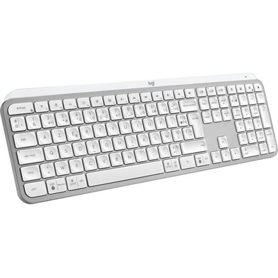 Clavier sans fil MX Keys S Silencieux Pale Grey LOGITECH