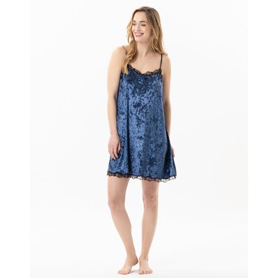 Nuisette en panne de velours PLATINE 803 LE CHAT