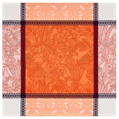 Nappe en Lin, ESCAPADE TROPICALE LE JACQUARD FRANCAIS
