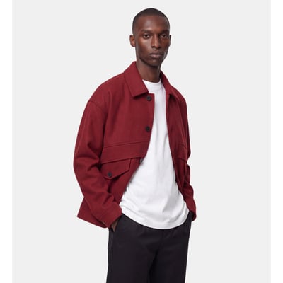 Blouson ample toolson en laine mélangée GALERIES LAFAYETTE