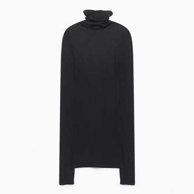 Massachusetts Turtleneck T-Shirt with Long Sleeves AMERICAN VINTAGE