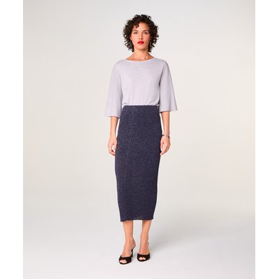 Jupe longue en maille fil textile RODIER