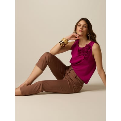Pantalon capri OLTRE