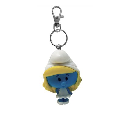 porte cles chibi schtroumpfette PLASTOY