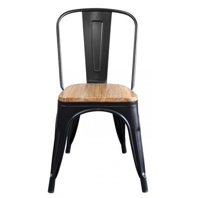 Chaise industrielle bistrot - RESSOURCES INTERIOR'S