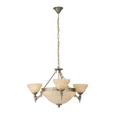Lustre en verre et bronze MARBELLA EGLO
