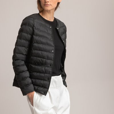 Doudoune noire fine femme La Redoute