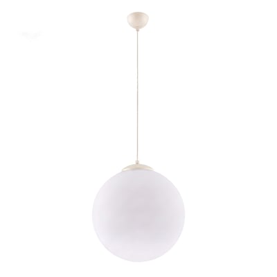 Suspension Acier Beige E27 1 Ugo EDEN