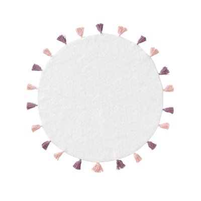 Tapis rond lavables pour enfants tufté main MALU BENUTA 